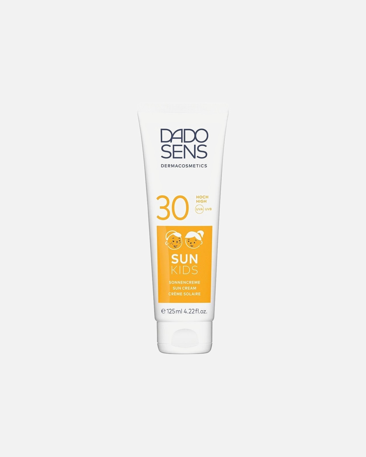 DADO SENS Crema solare dermocosmetica per bambini SUN Kids SPF 30 - 125 ml