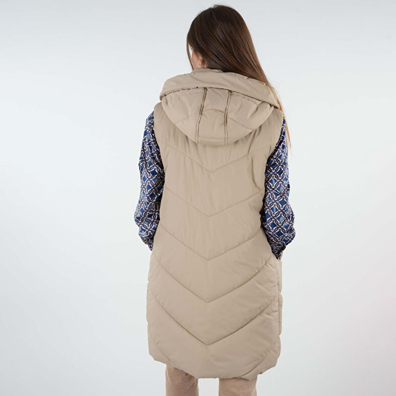  Manteau Femme béžová