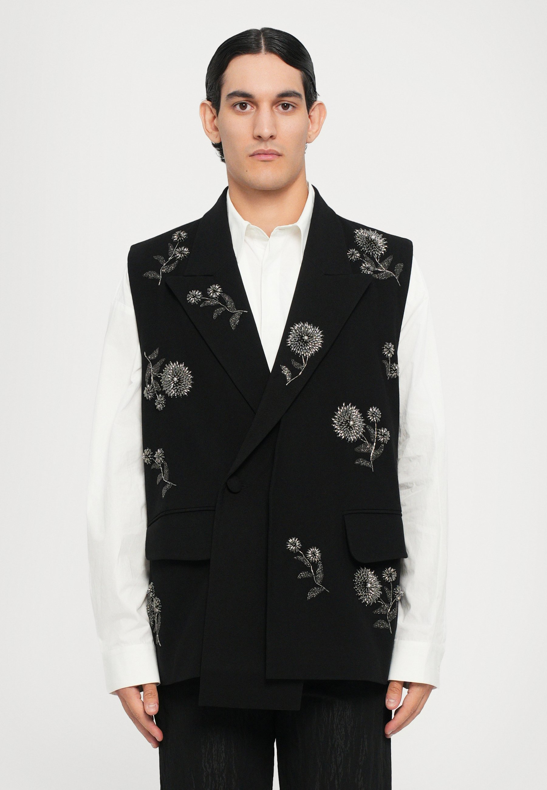 Dhruv Kapoor HANDGEMAAKT MARIGOLD - Vest - zwart