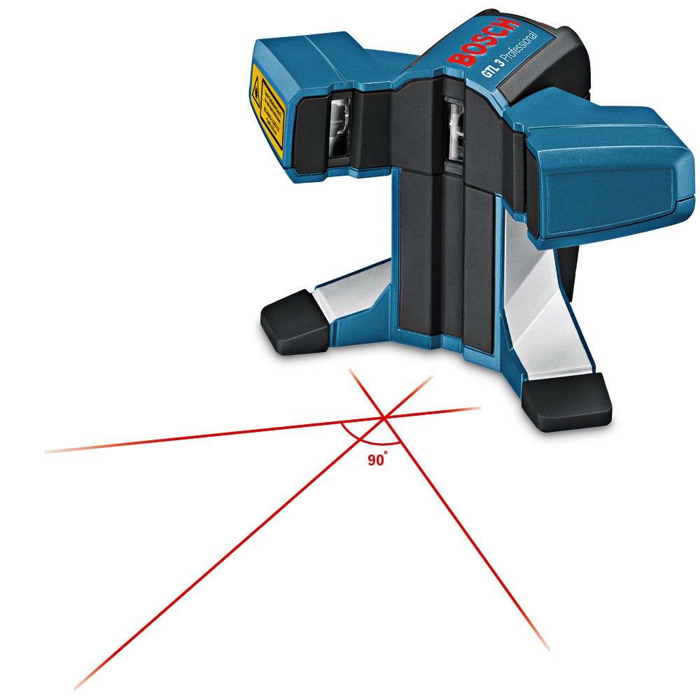 BOSCH GTL3 3-Linien-Laser-Fliesenmessgerät