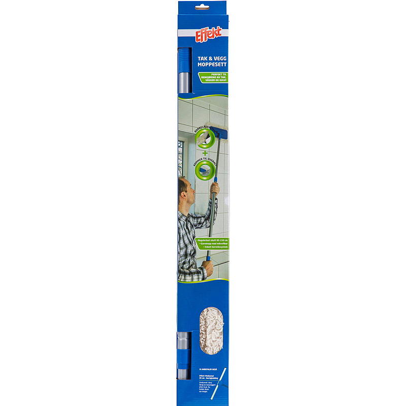 Effektmoppset kardborreband tak/vägg, 30/150 cm