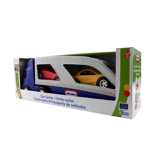 Little Tikes - Large Car Carrier with 2 Sports Cars - Ages 3+