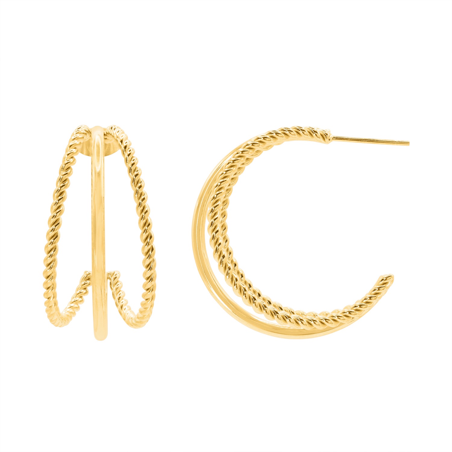 Heideman Boucles d'oreille Horus couleur or