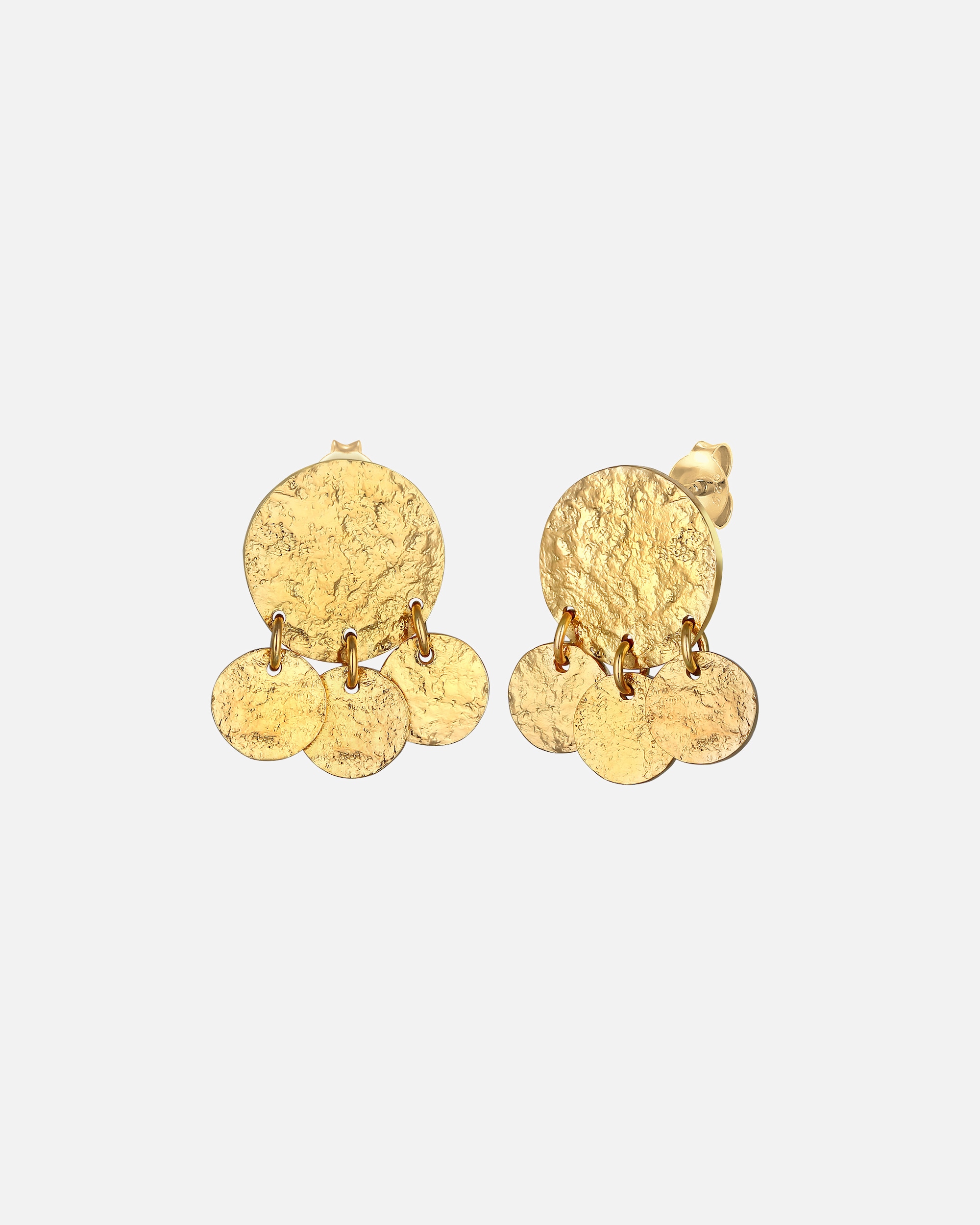 Elli Plaquettes Géo Boucles d'Oreille Femme - (925/1000) Argent