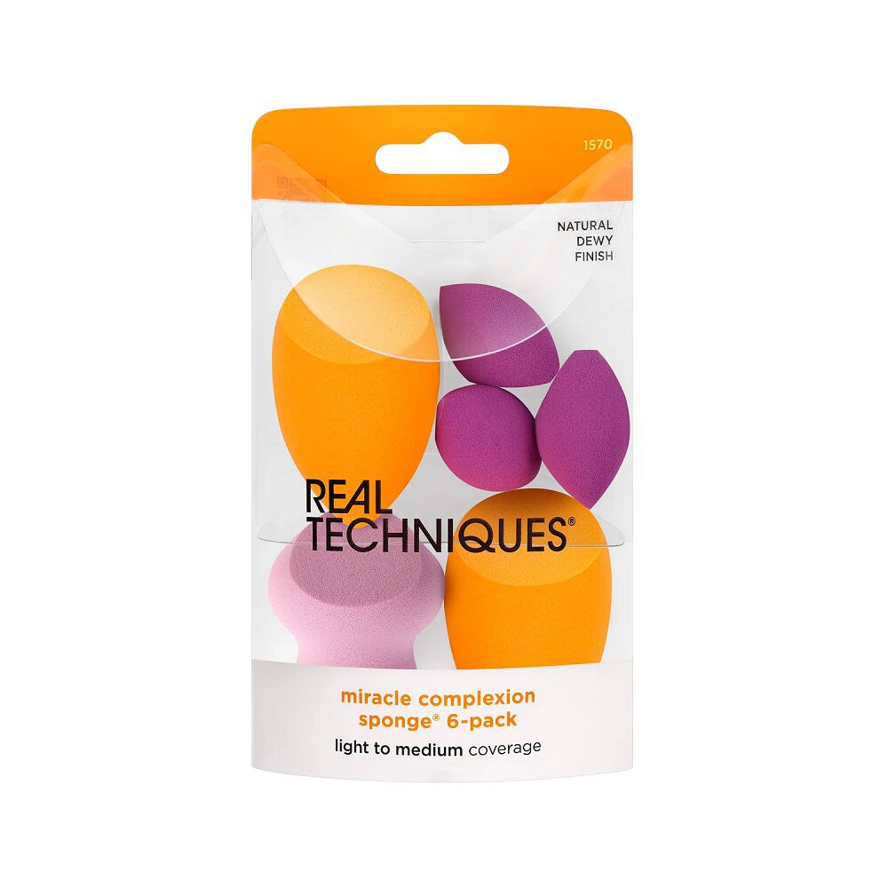 Real Techniques Miracle Sponges 3 Steps
