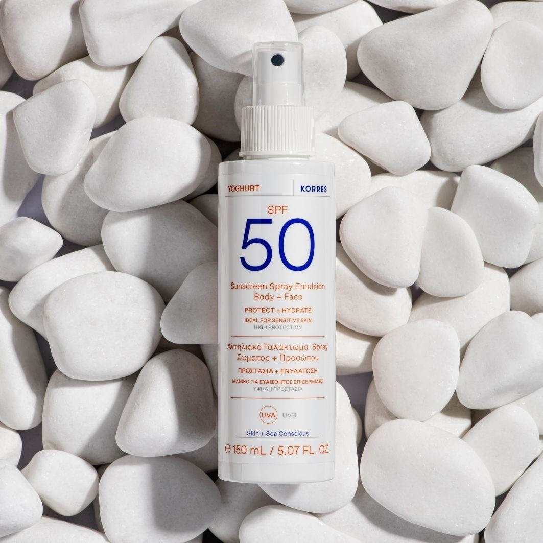 KORRES јогурт спреј емулзија за заштиту од сунца за лице и тело SPF 50 - 150 мл