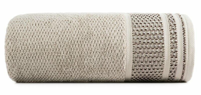 Ręcznik 50x90 Suzana beżowy frotte 500g/m2