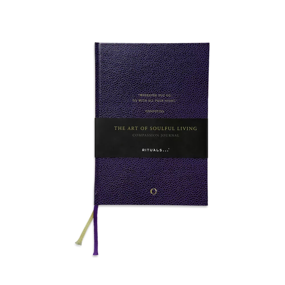 Ročno izdelan zvezek House of Rituals Compassion Journal z pozlačenimi robovi
