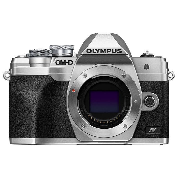 Camera - Olympus - OM-D E-M10 Mark IV - 20 MP - 5-axis image stabilization - Flip-out LCD screen
