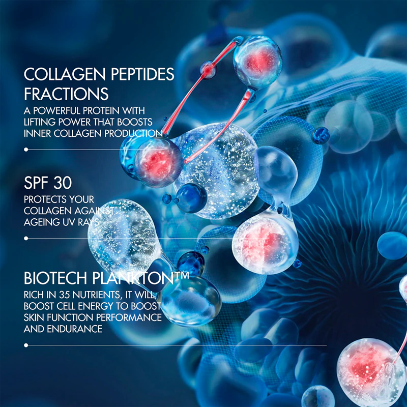 Creme facial Biotherm Blue Peptides Uplift FPS 30 com peptídeos