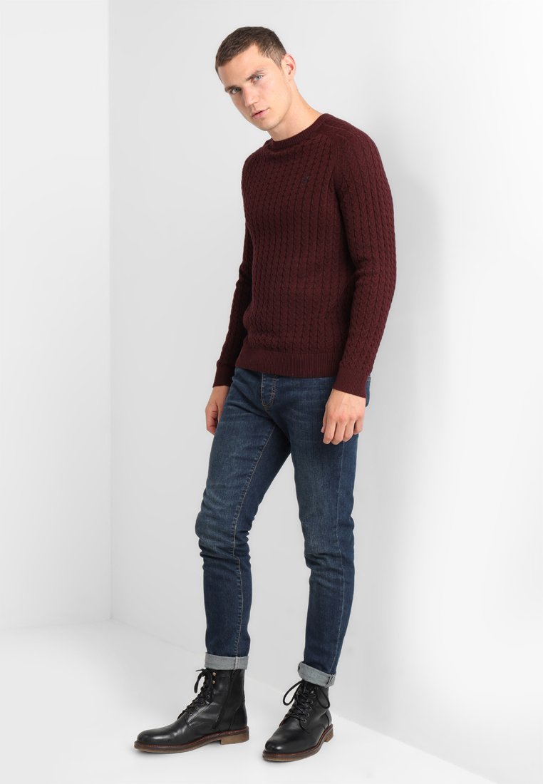 Maglione Pier One - bordeaux screziato