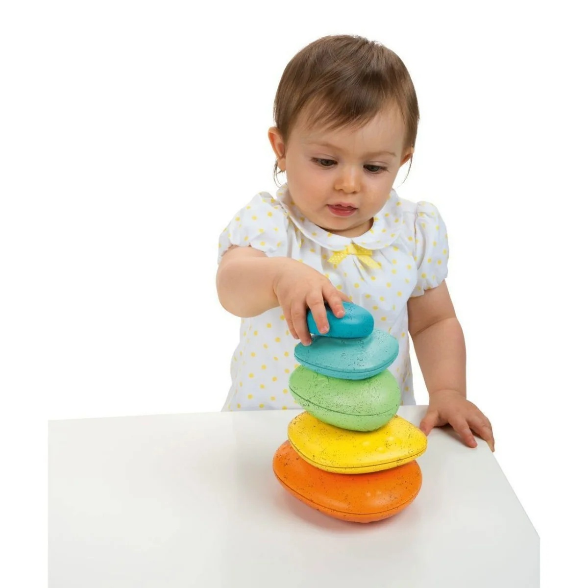 Jogo de equilíbrio Chicco Stone para o desenvolvimento cognitivo infantil
