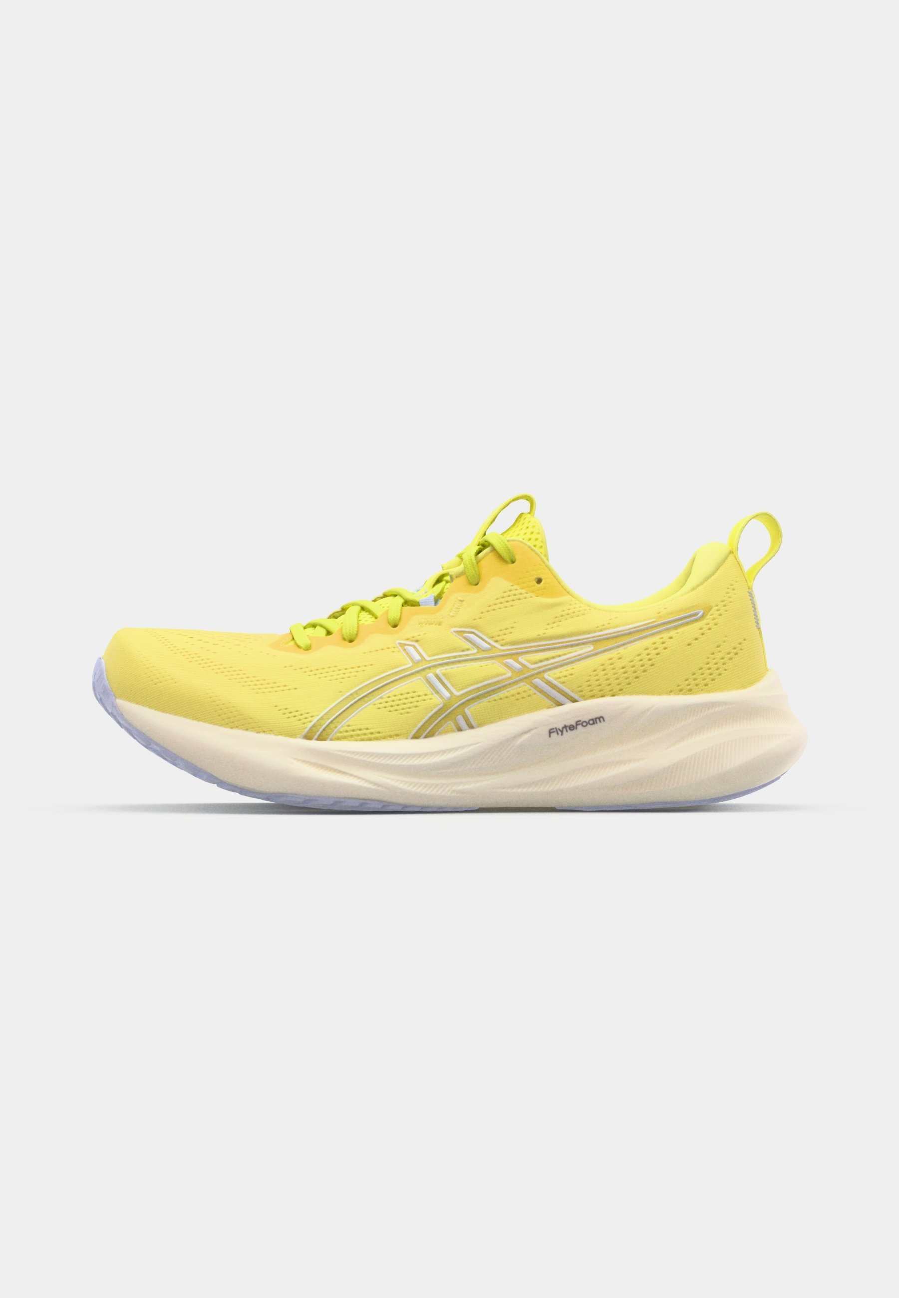 ASICS GEL PULSE 16 - Chaussures de running sur route - citron/blanc