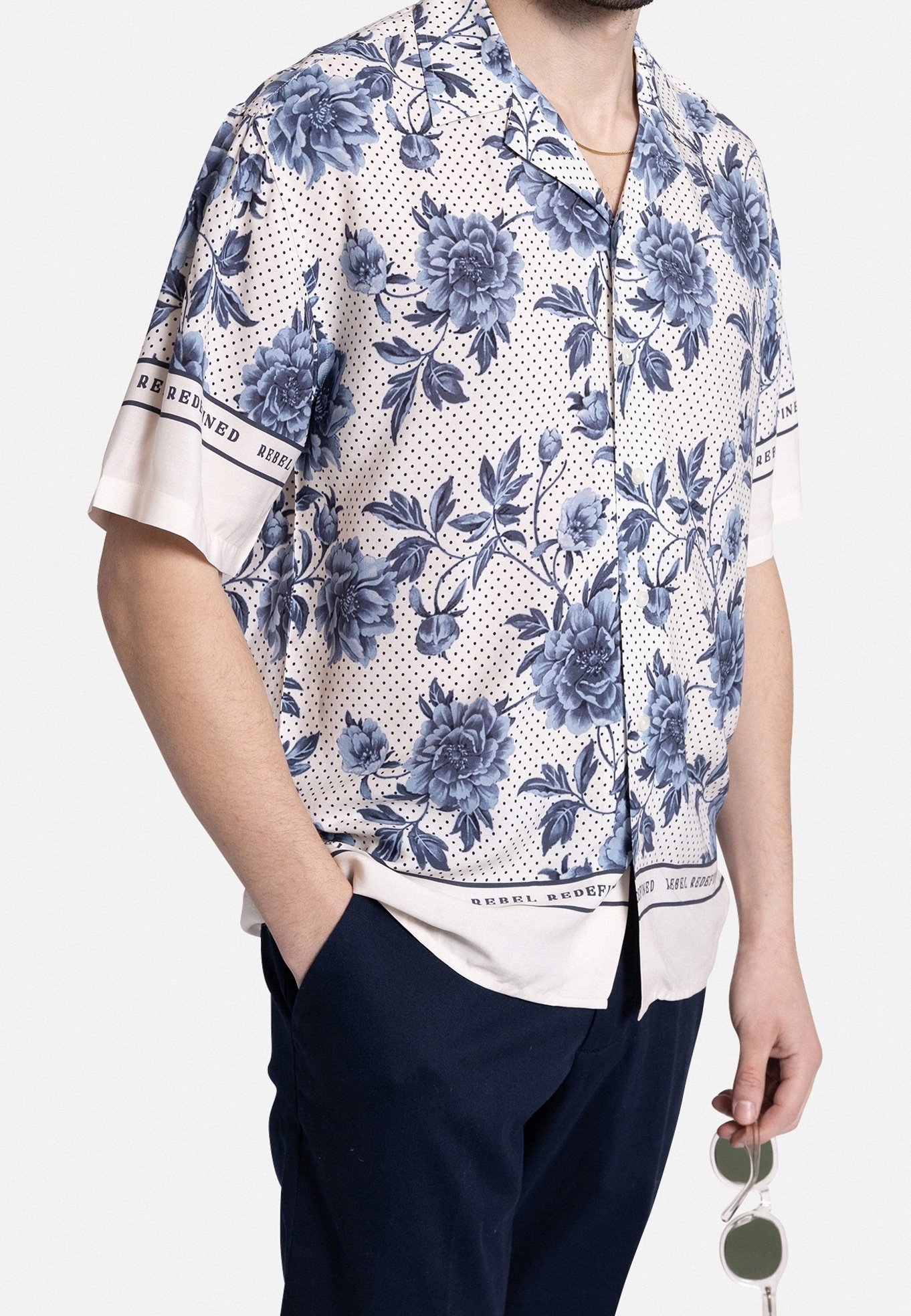 Redefined Rebel Shirt - bílá