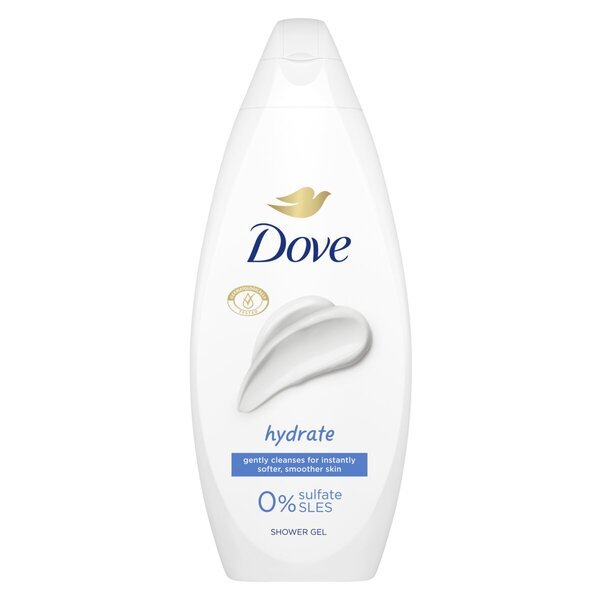 Dove Essential Hydrate гел за туширање<br>250ml