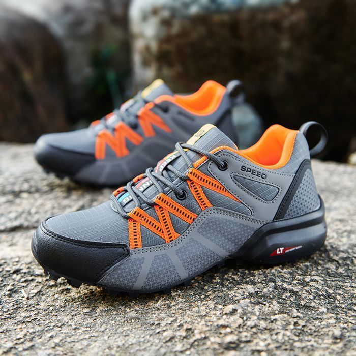 Botas de caminhada masculinas -HENRVIEG- Impermeáveis, respiráveis e confortáveis