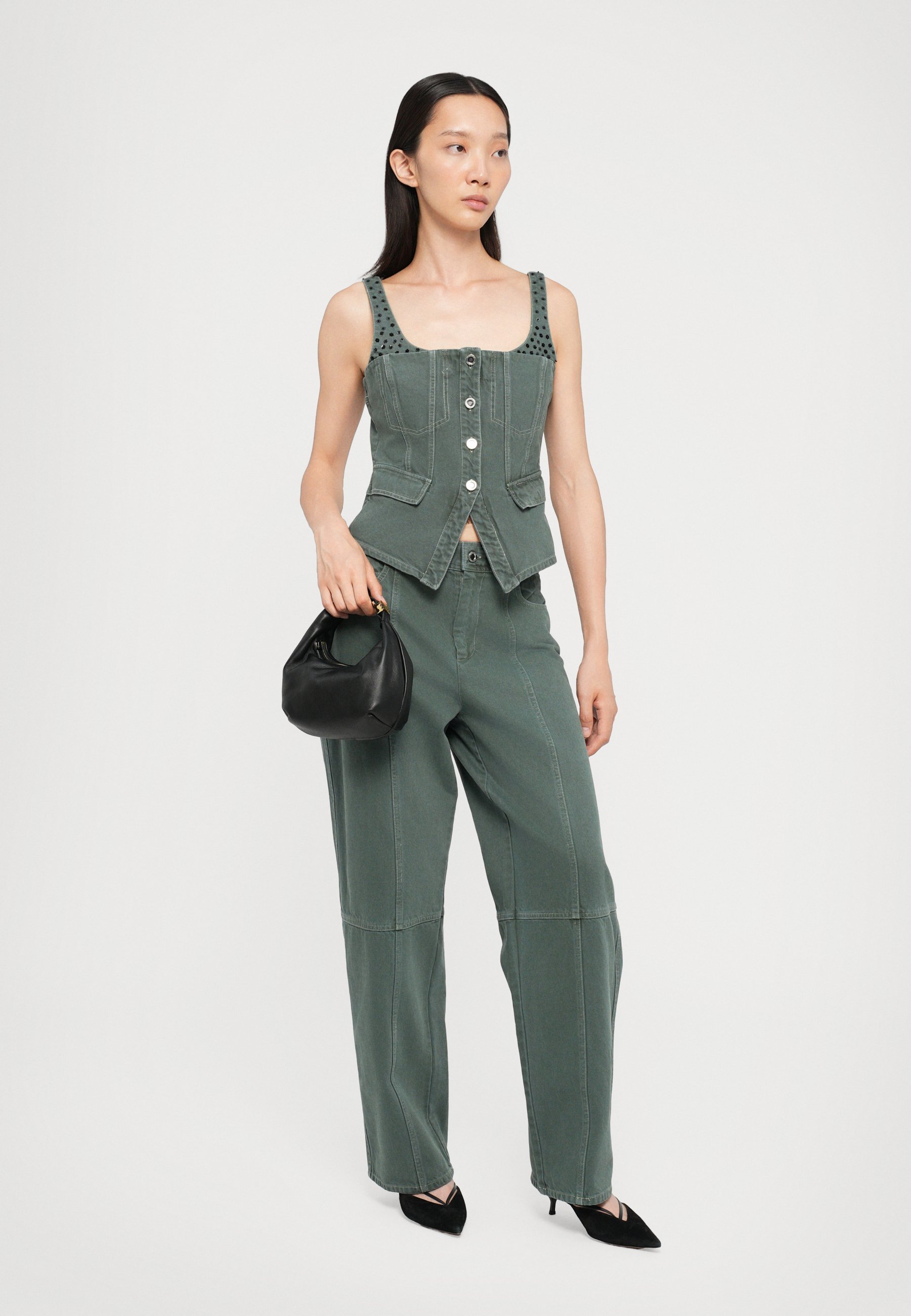 Top Stine Goya - verde scuro