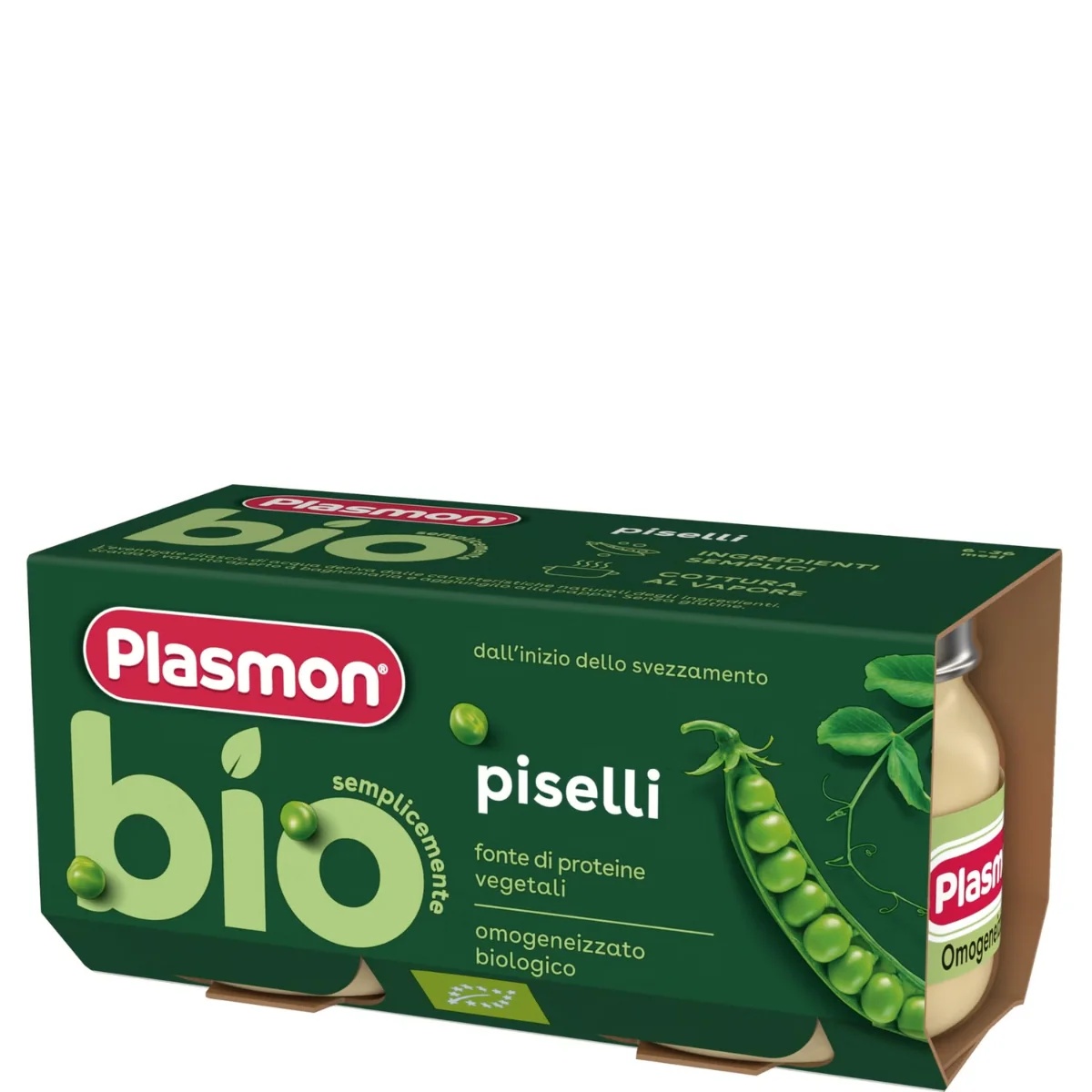 PLASMON Plasmon Bio homogenizuoti žirneliai 2 vnt. nuo nujunkymo pradžios