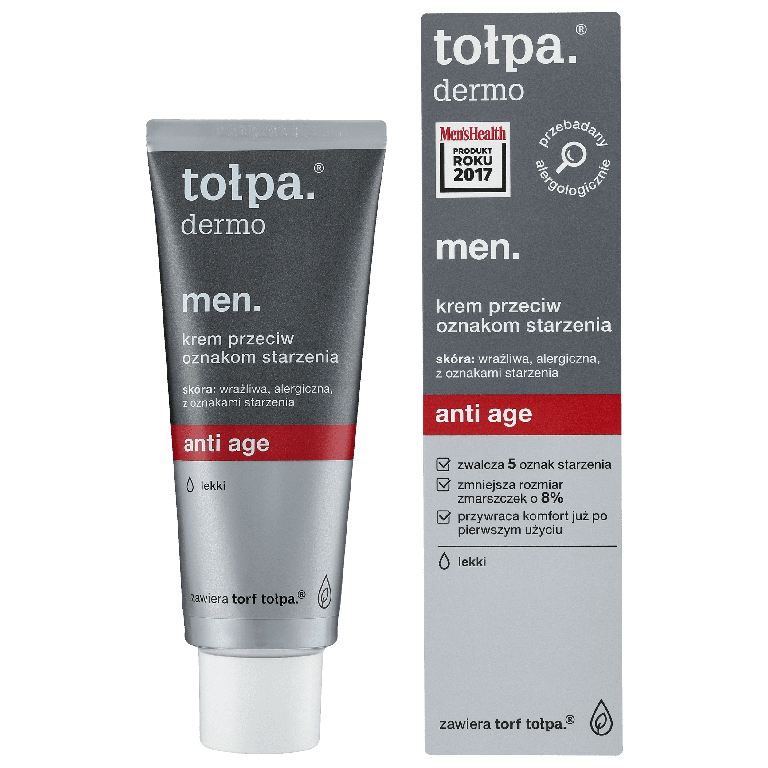 Tołpa regenerating anti-wrinkle face cream for men 40+ 40ml Dermo Men