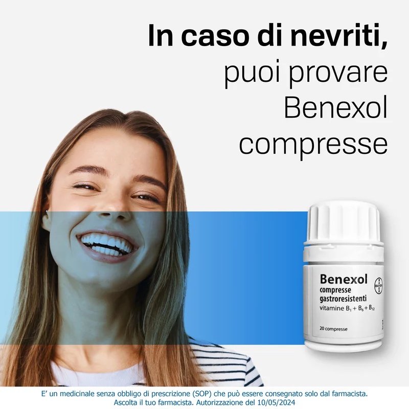 BAYER Benexol Traitement de la carence en vitamine B 20 comprimés Vitamine B