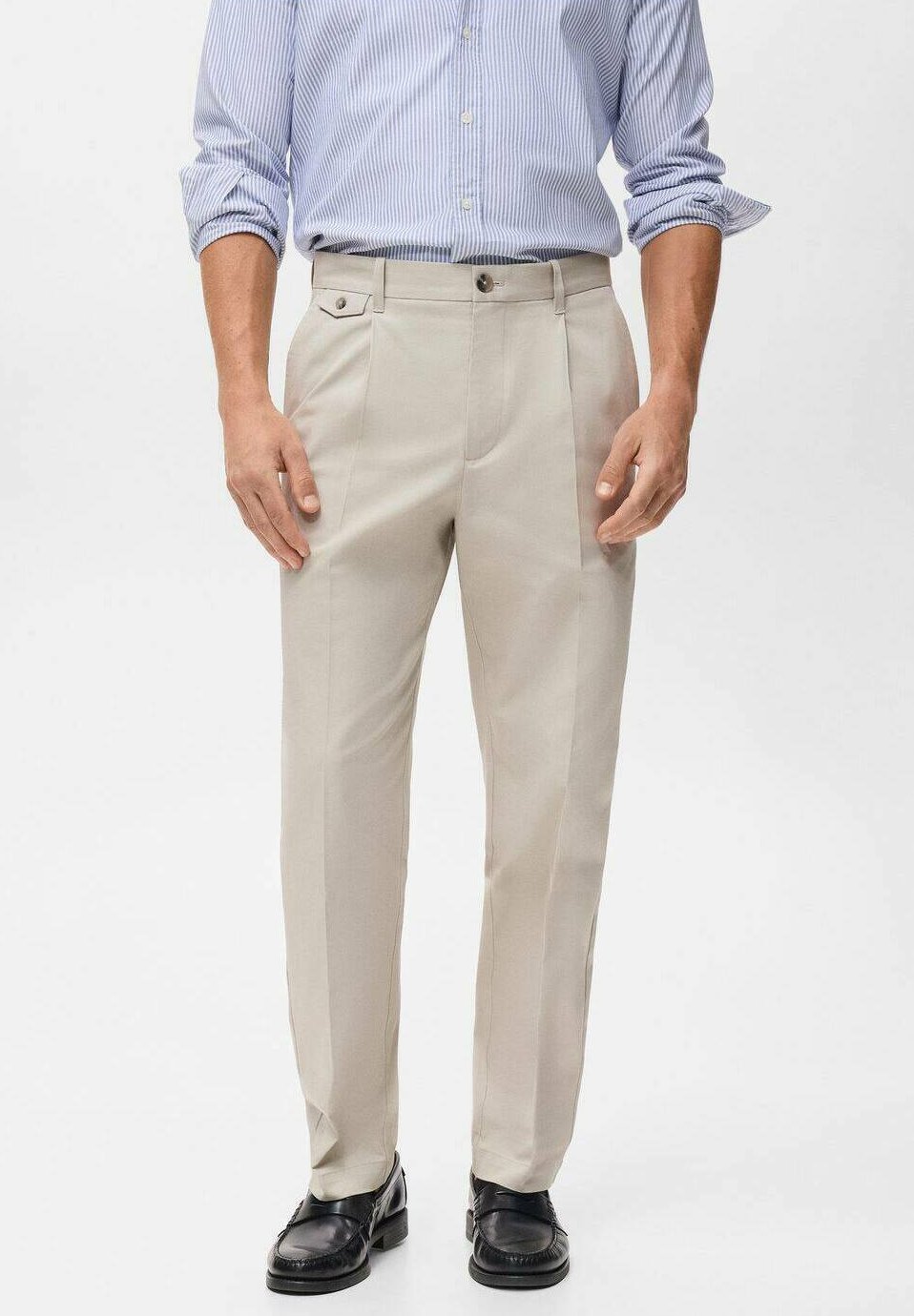 Pantalon Mango - sable