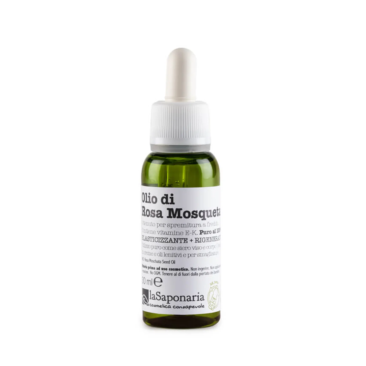 Antismagliature Olio di rosa mosqueta - Olio elasticizzante antismagliature, Olio viso effetto globale, Olio viso antirughe