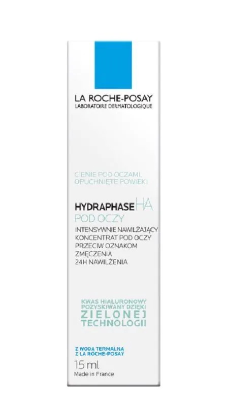 La Roche-Posay Hydraphase Intense Intensywnie nawilżający żel pod oczy przeciw opuchnięciom
