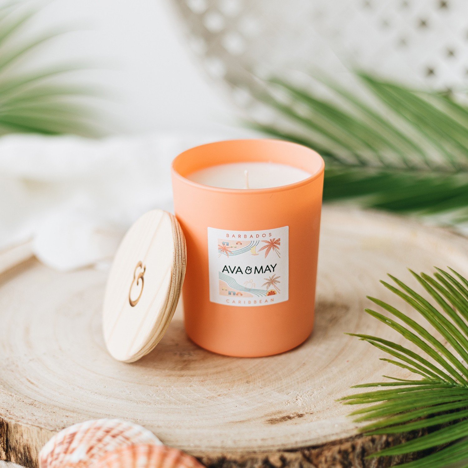 AVA & MAY Bougie Parfumée Barbade