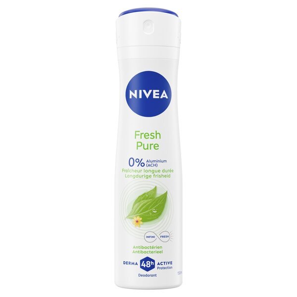 NIVEA Fresh Pure дезодоранс спреј 150 мл
