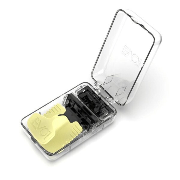 Pachet de început pentru aparatul de ras EvoShave Series 3, galben pastel
