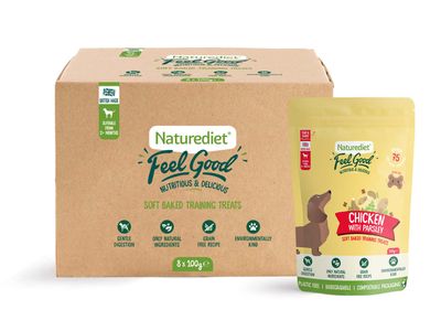 Przysmaki treningowe Naturediet Feel Good Soft Baked – kurczak z pietruszką