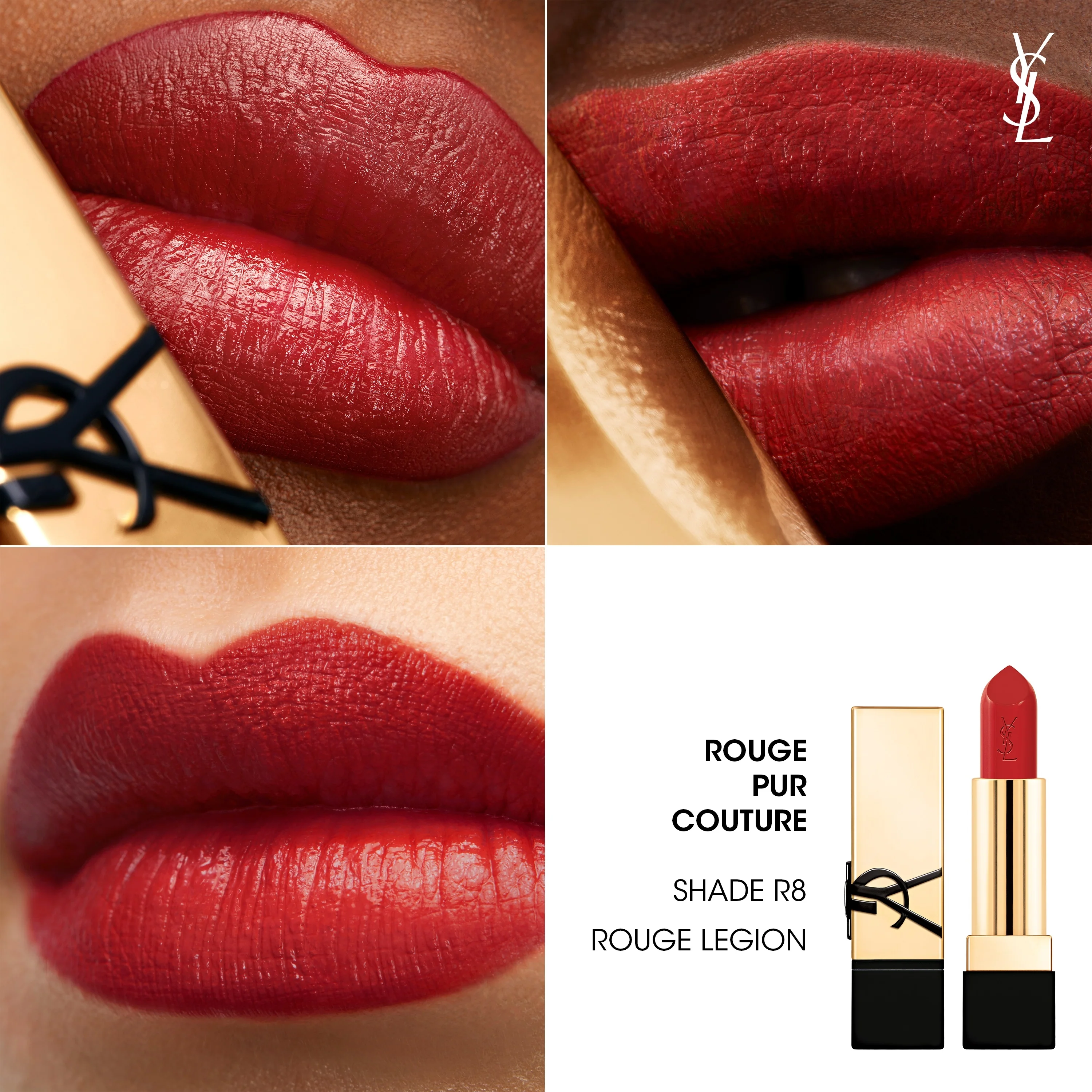 Labbra Rouge Pur Couture - Rossetto Satinato - Rossetto