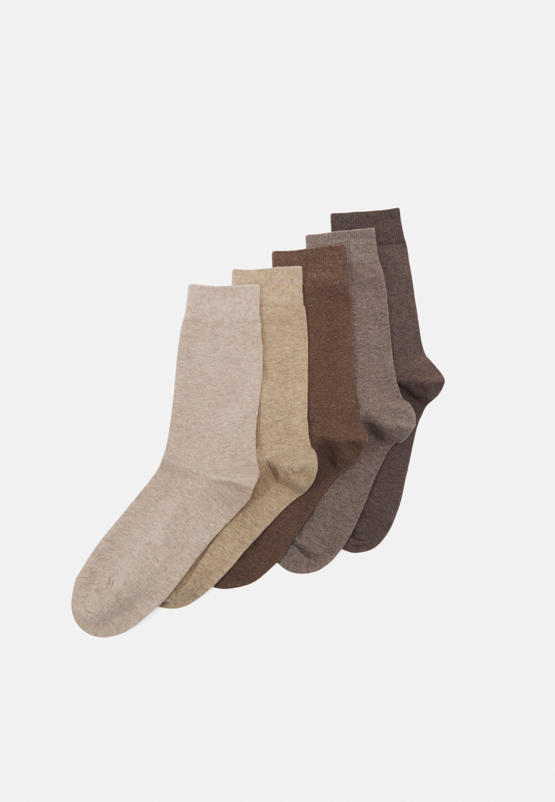 Pier One 5er-Pack Socken – hellbraun