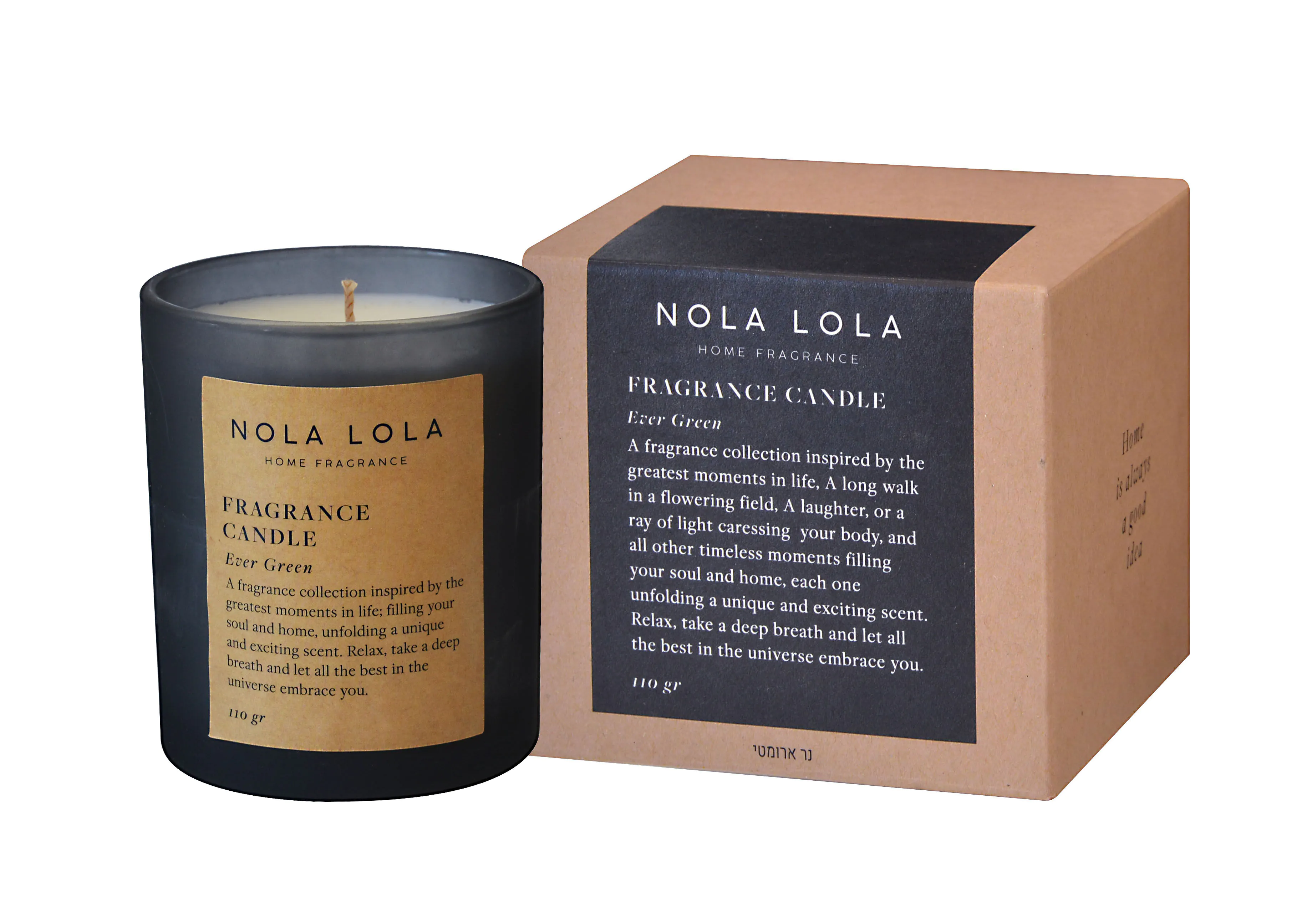 Nola Lola Ever Green Świeca zapachowa, 110 g