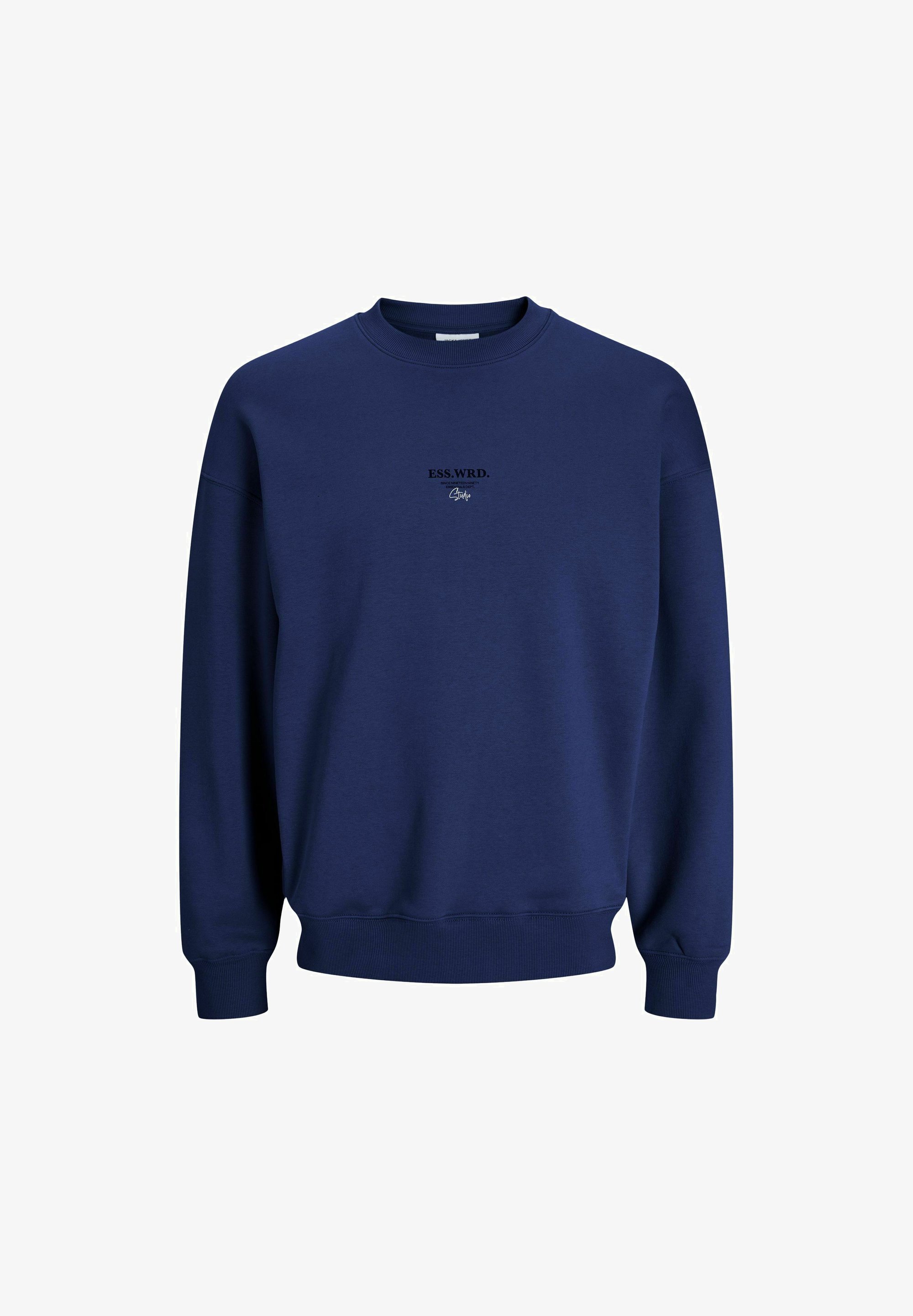 Jack & Jones JJEURBAN EDGE STUDIO CREW NOOS - Sweat-shirt - grotte océanique