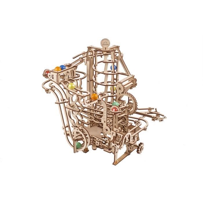 UGEARS - Houten knikkerbaan - 3D-puzzel - 266 stukjes
