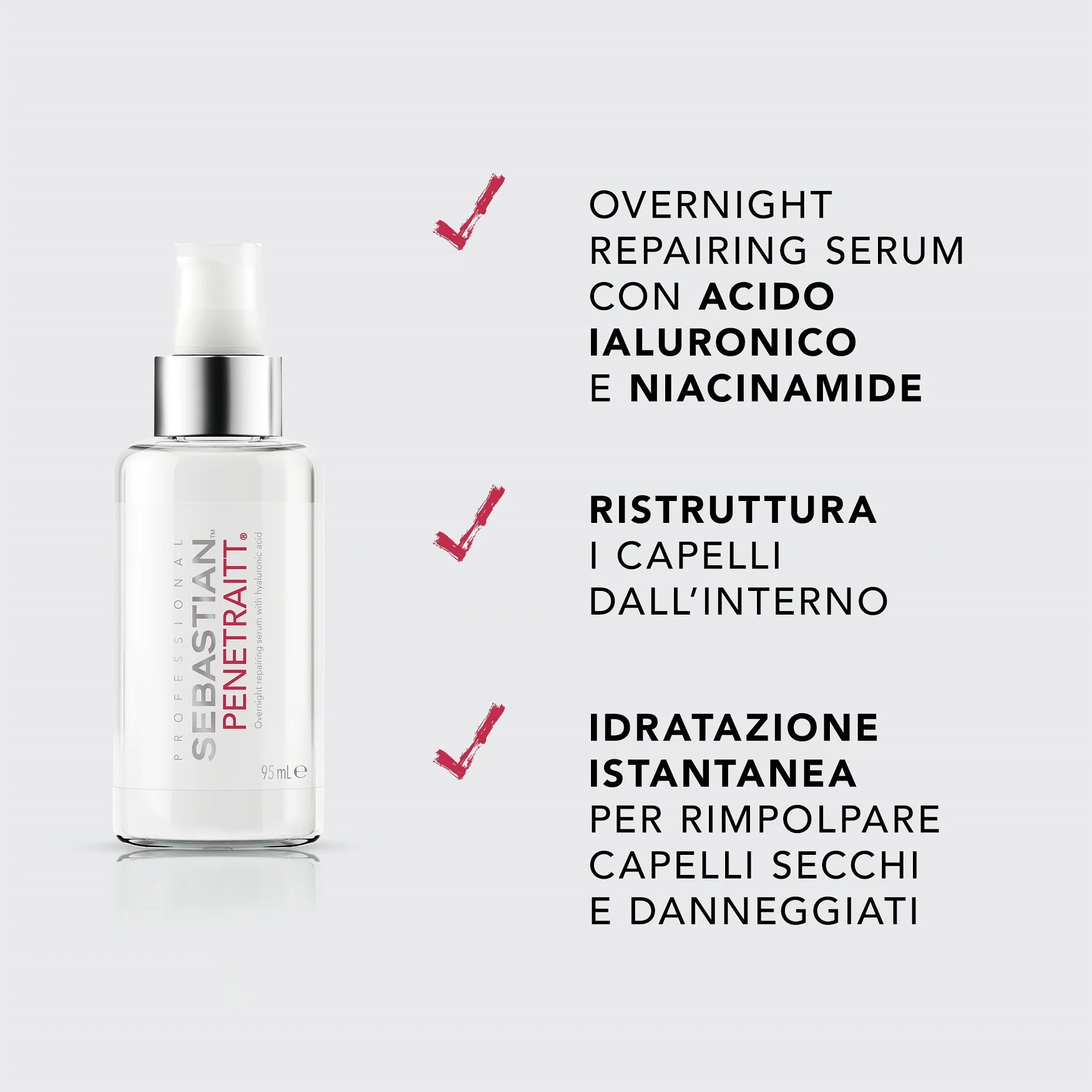 Hair Care Penetraitt Overnight Repairing Serum - Siero Capelli