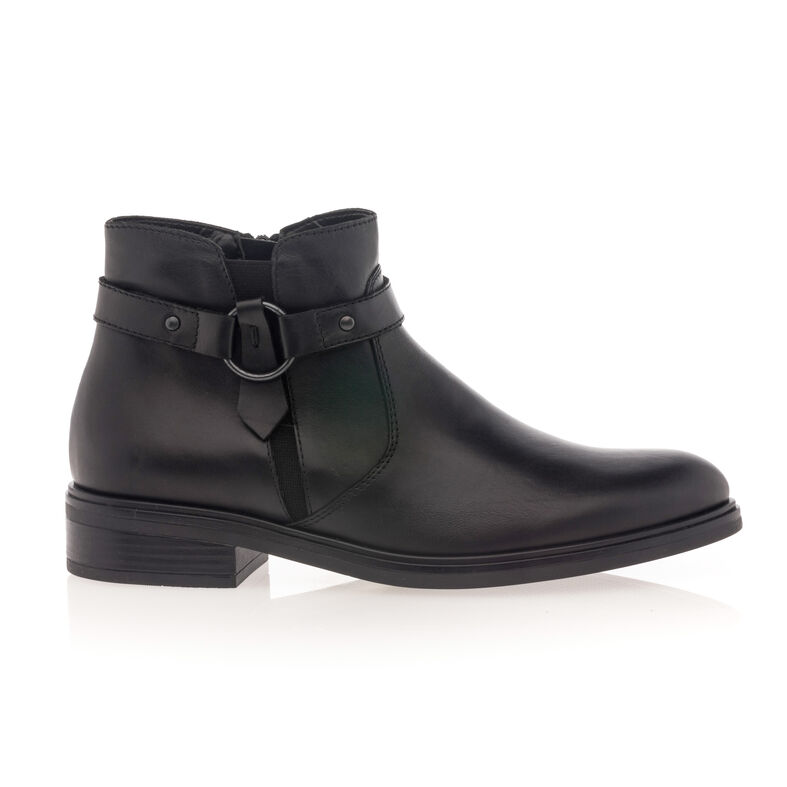 Schwarze Damenstiefel / Stiefeletten