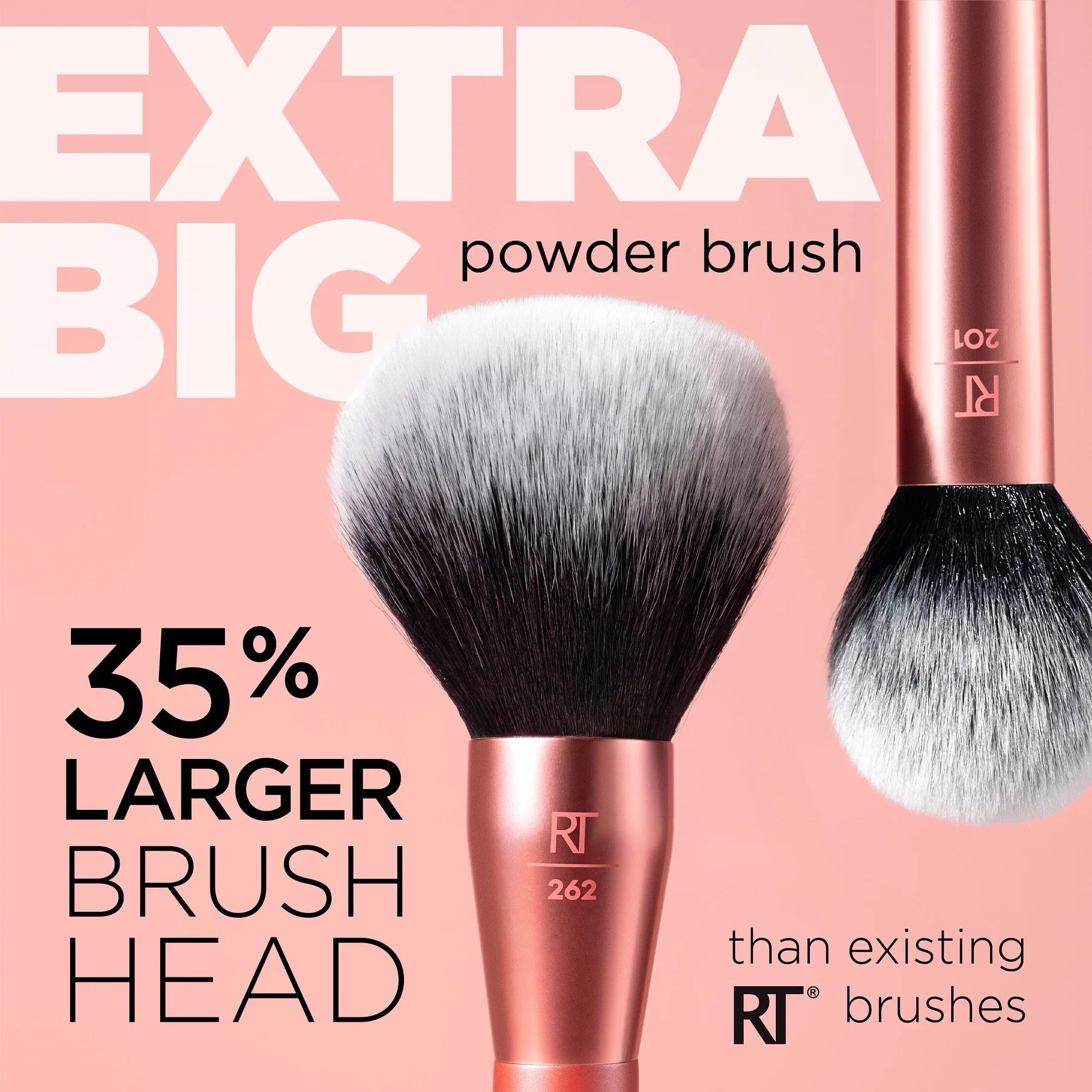 Extra veľký štetec na púder Štetce na make-up na podkladovú bázu, tvár a líčenie