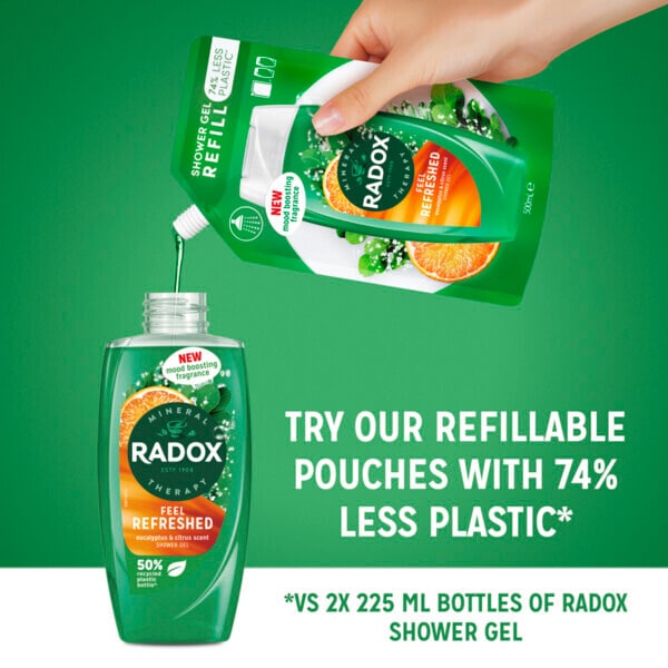 Sprchový gel Radox Mineral Therapy Feel Refreshing 225 ml