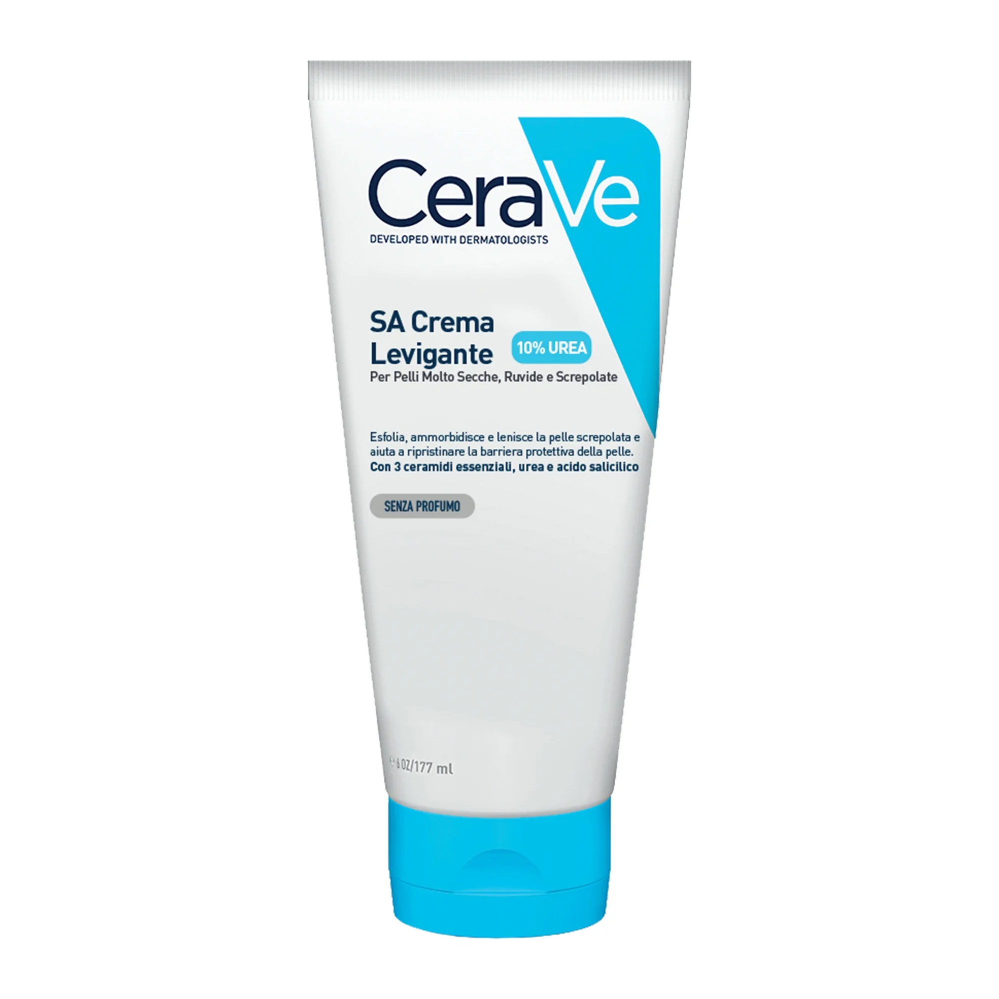 CERAVE CeraVe SA Crema Suavizante 10% Urea 177 ml Piel muy seca, áspera y agrietada