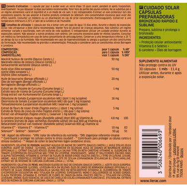 Lierac Sunissime Bronzeado 2 x 30 κάψουλες