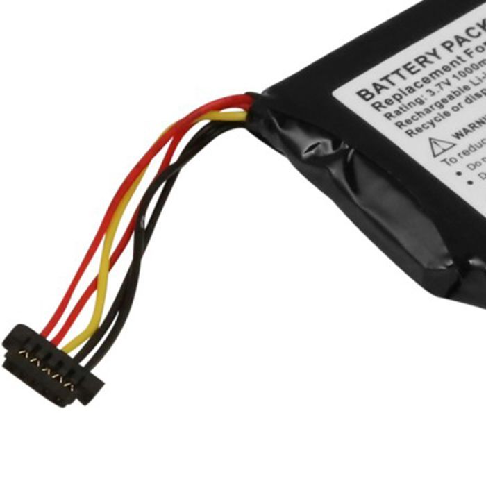 Batteria per GPS TomTom Go 5000 / GO 5100 / GO 6000 agli ioni di litio 3,7 V 1000 mAh 3,7 Wh