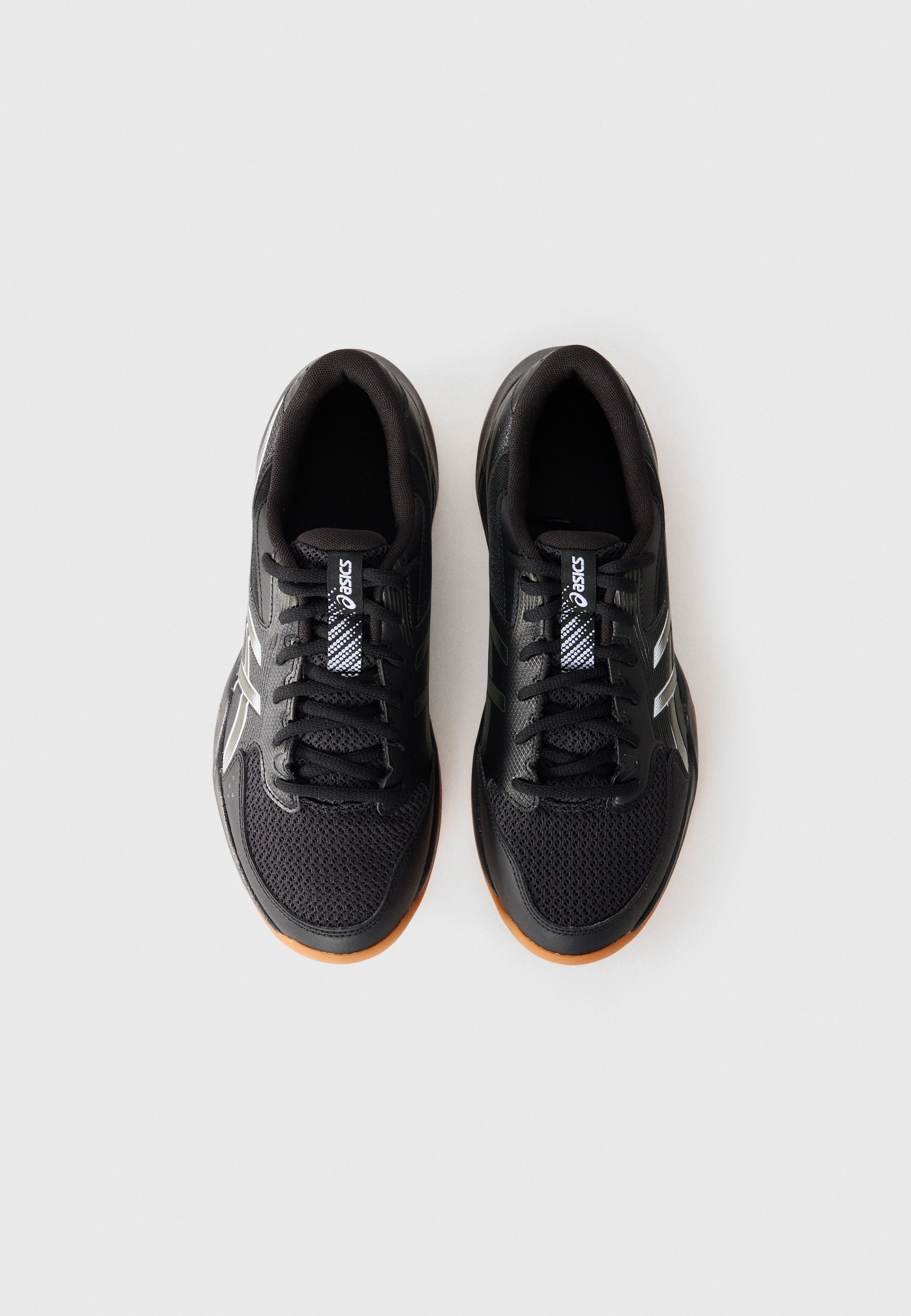 ASICS GEL ROCKET 12 - Scarpe da pallavolo - nero/argento/arancione