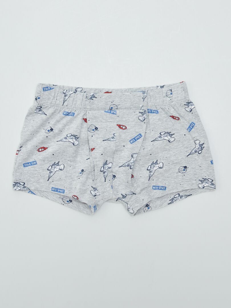Set van 2 boxershorts met klittenbandsluiting - So Easy - GROEN