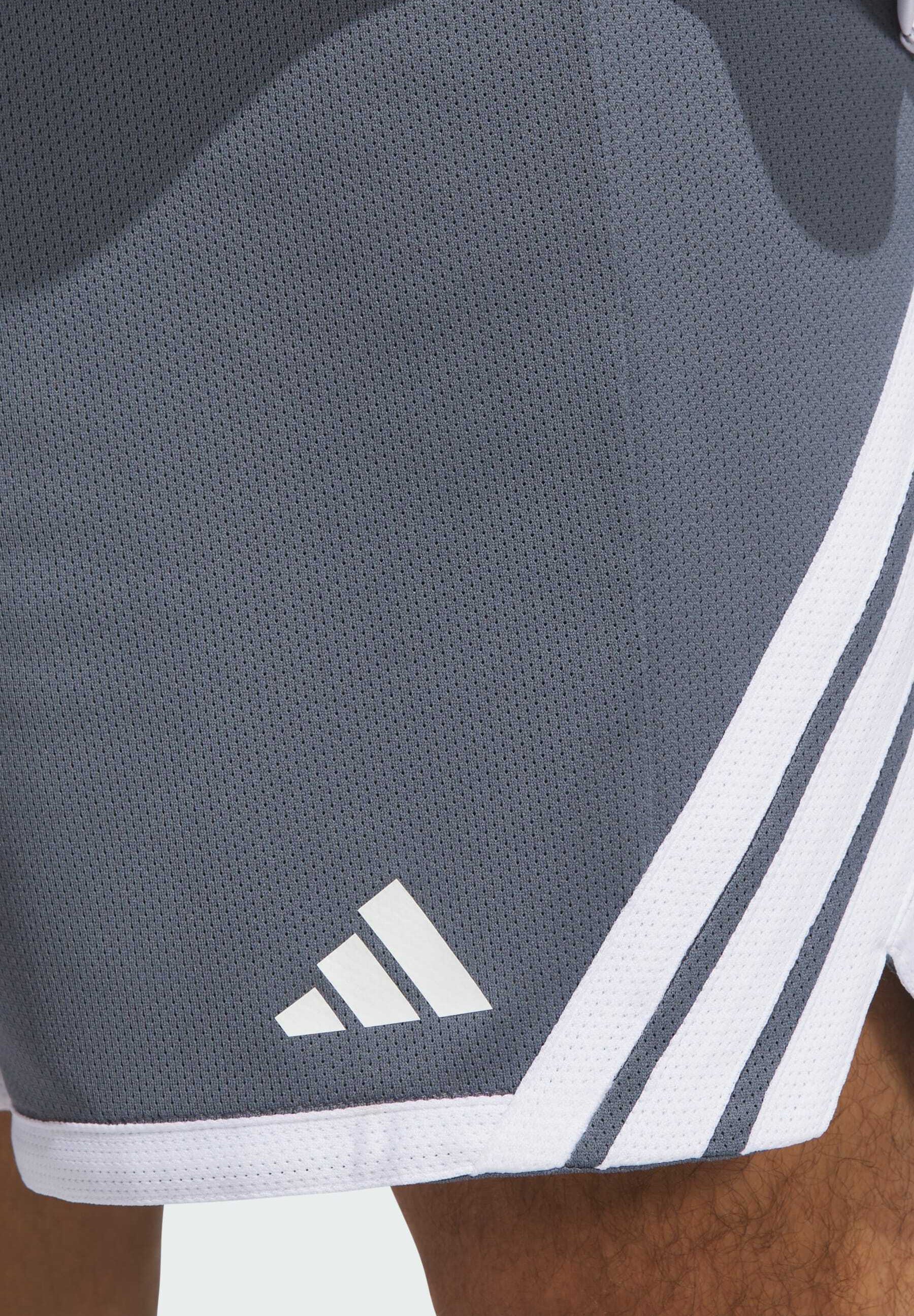 adidas Performance Sportshorts - grå fire/hvit