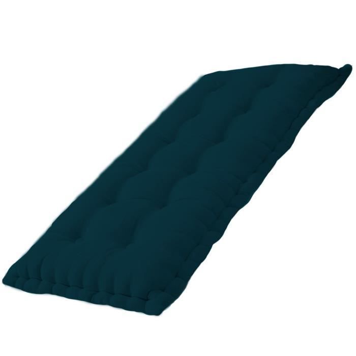 Matelas de sol uni HOTEL TROPIK PAON - TODAY - Bleu 60x120 cm