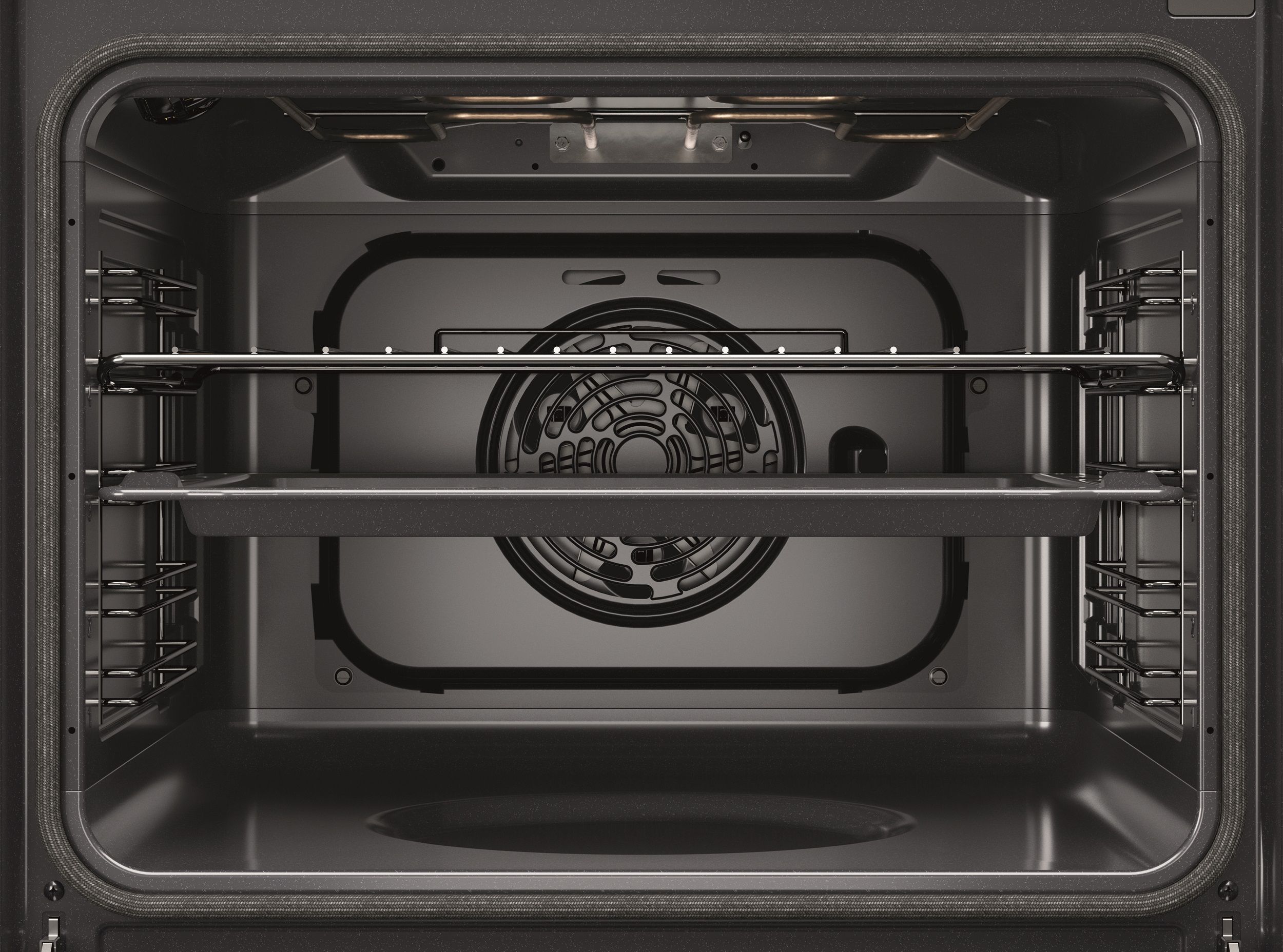 Inbouwoven - Pyrolyse + Hydrolyse - Multifunctioneel koken met ventilator - WHIRLPOOL - OMR58RU0SX - Roestvrij staal - Koele deur