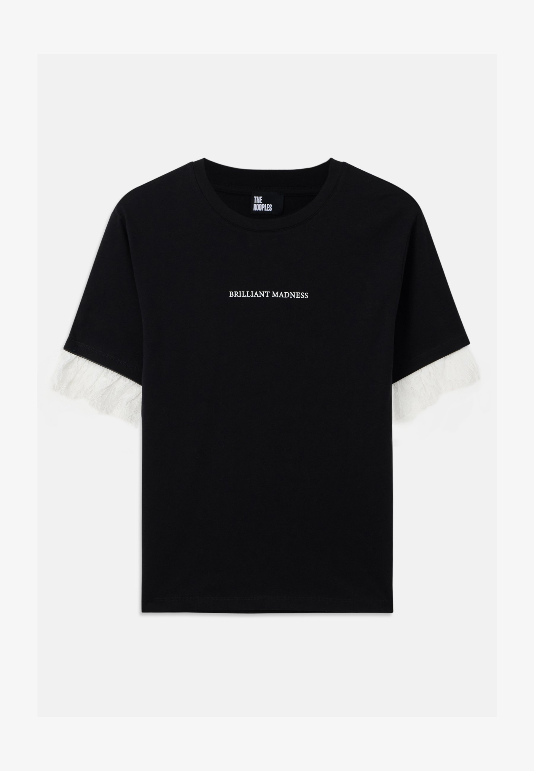 Het Kooples T-shirt met print - zwart