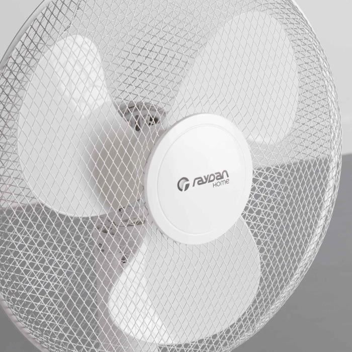 Pedestal Fan - THINIA HOME - Ø40cm - 40W - 3 Speeds - White